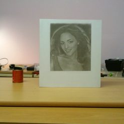 Mobilný gravírovací CNC stroj na granit