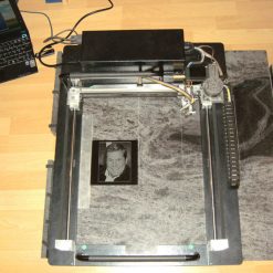 Mobilný gravírovací CNC stroj na granit