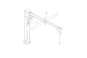 Otočný stĺpový žeriav
