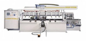 Speedy System - jednohlavový hranový automat na mramor a žulu. Zákazníci: Kazimír František- Rekos, Slavkovský Slavomír.