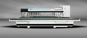 MUSA - pásový stroj na opracovanie hrán, na mramor, žulu, aglomeráty, na rovné hrany.