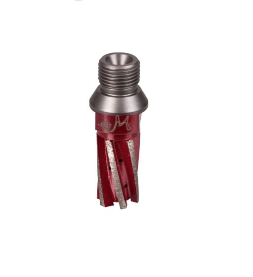 CNC fréza prstová 22x35 1/2" tm. červená žula