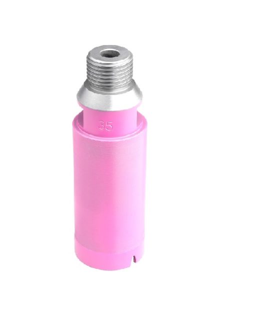 CNC vŕtacia korunka pr.60mm LU=60 A=1/2" ružová keramika