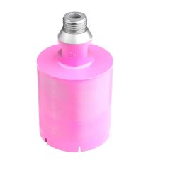 CNC vŕtacia korunka pr.100mm LU=60 A=1/2" ružová keramika