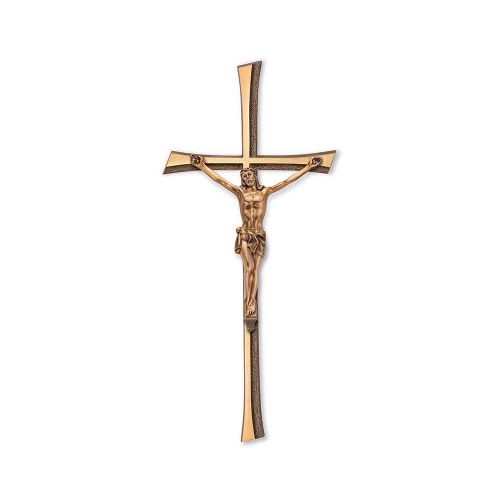 Kríž s Ježišom Kontur - farebné a veľkostné variácie